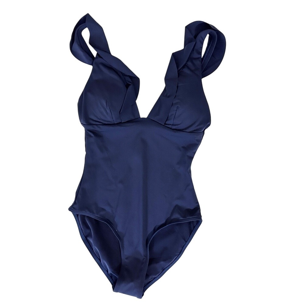 Sea Level Fill One-Piece Navy Swimsuit‎ - Size 4 - Picture 2 of 7